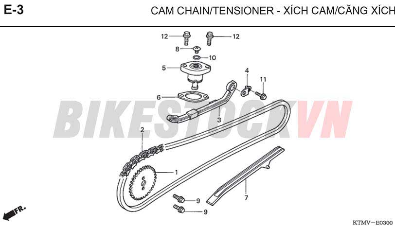 E-3_XÍCH CAM/CĂNG XÍCH CAM